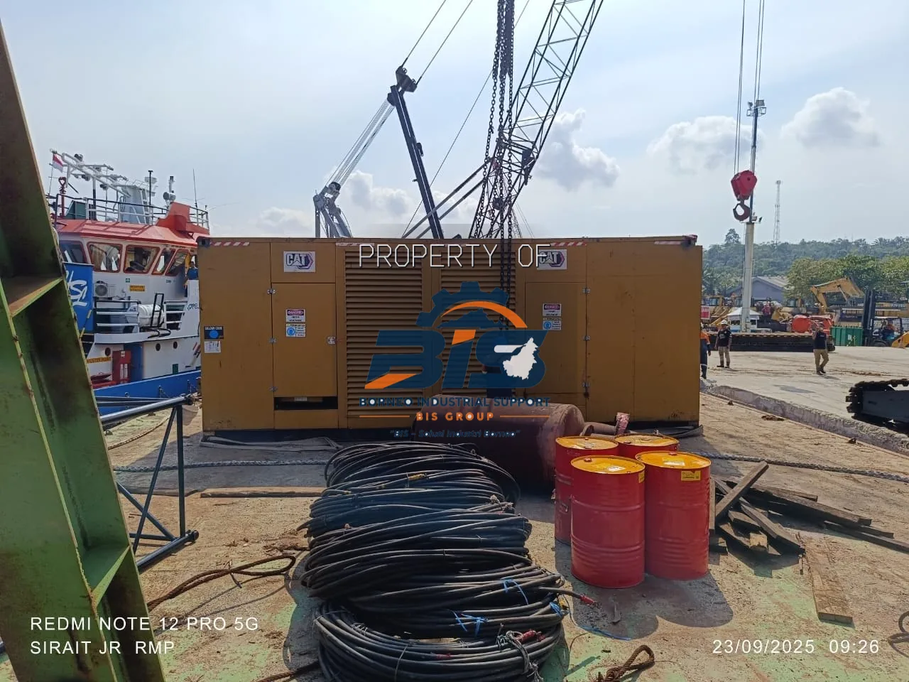 Unit genset kapasitas besar siap disewakan di Balikpapan