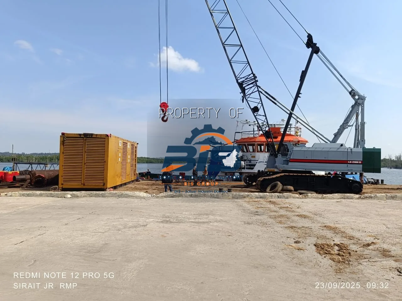 Unit genset siap dikirim dari Balikpapan untuk kebutuhan di luar provinsi