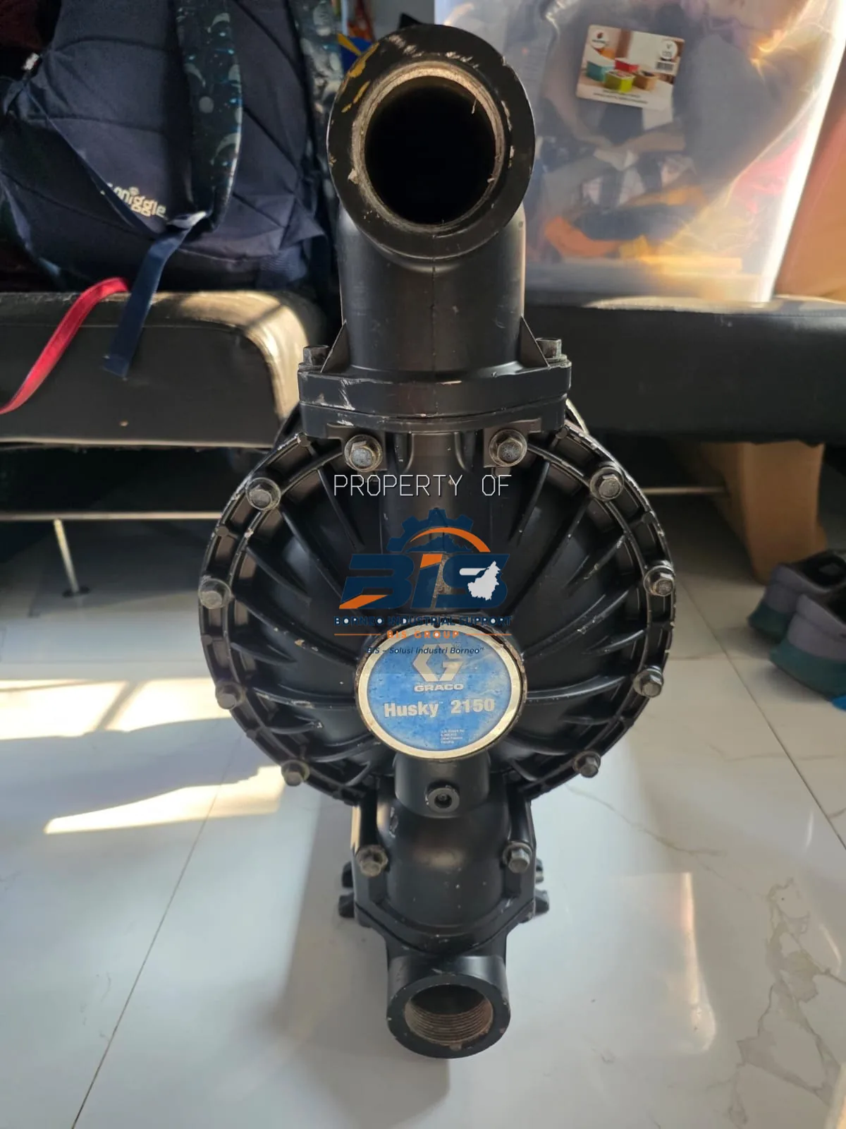 Diaphragm pump untuk transfer cairan kental dan pengurasan tangki CPO